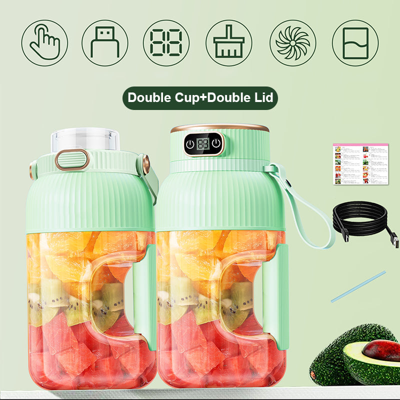đ2025 NyttđđMultifunktionell bĂ€rbar juicermugg med digital display