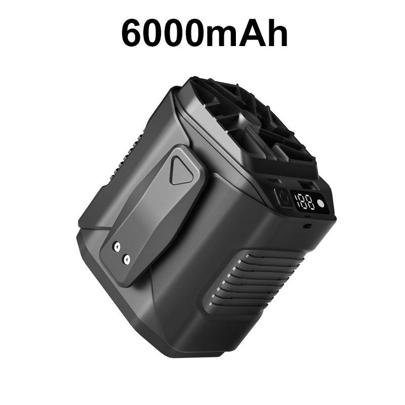 đïž50 % rabattđMultifunktionell midjeventilator pĂ„ 6000 mAh med 100 hastighetsinstĂ€llningar och ficklampađŹïžâĄ