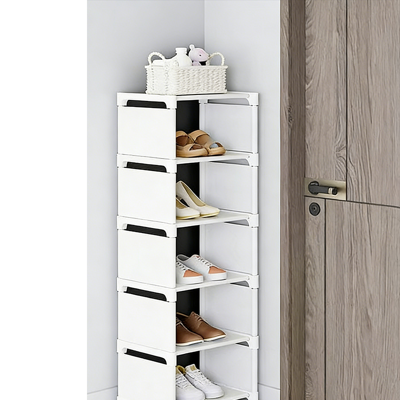 đ 50 % RABATT! đȘ Smalt skostĂ€ll för ytterdörren â vertikal design, stĂ„lkonstruktion & maximerar förvaringen pĂ„ liten yta đ