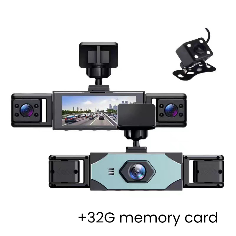 đąđą50% RABATT !! â°4-kanals dashcam med 360° skydd â nattseende & parkeringsvakt â komplett bilövervakning đđč