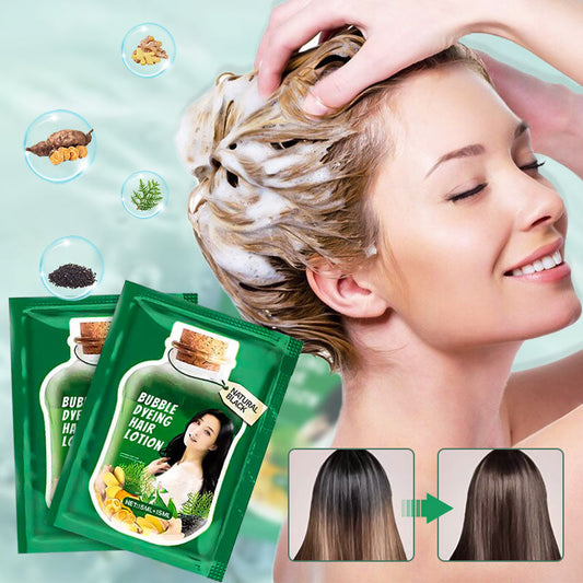 🎊58% OFF🎊 Plant Bubble Hair Dye Shampoo