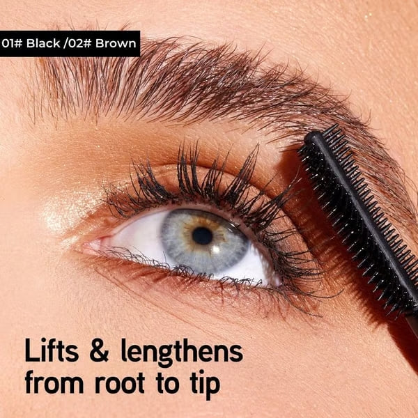 🔥Veckans Toppfavoriter💄 KÖP 1 FÅ 2 GRATIS! ✨ Vattenfast Böjande Mascara – Långvarig, Klumpfri & Ger Naturlig Volym För En Fantastisk Blick 👁️
