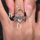 🎁50% RABATT💍✨ Glitrende, justerbar dråpering til dame 💎👩