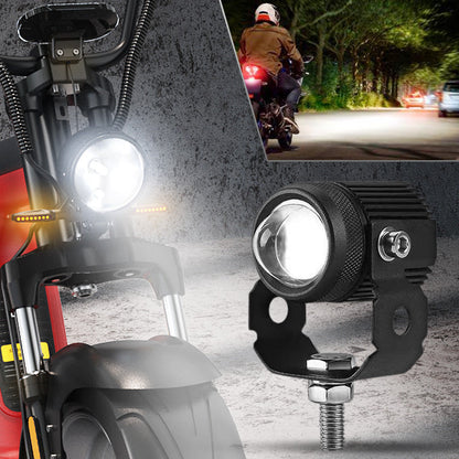 🚗 Kraftfull LED-strålkastare för motorcykel (begränsad upplaga)