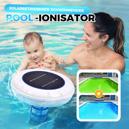 🔥🎁 Nyhet – 50 % RABATT! ☀️ Solenergidriven pooljonisator – Bästsäljare! Kristallklart vatten utan kemi | ⏳ Tidsbegränsat erbjudande