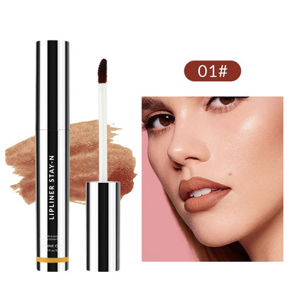 🔥Buy 1 Get 1 Free-50% off🔥 Peel off Long-Lasting Lip Liner-Let you have a perfect lip line painlessly