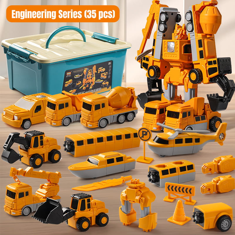 🧲 50% RABATT NU! ✨ Magnetisk Byggbil - Teknisk Leksak med 258 Delar för Unga Ingenjörer 8-12 År 🚗🔧