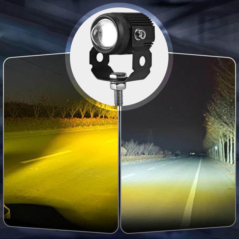 🚗 Kraftfull LED-strålkastare för motorcykel (begränsad upplaga)