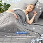 🥳2026 REA🥳💞Över 50 000 sålda!🛏️❄️ 50 % RABATT! Kylande täcke – dubbelsidigt, Q-Max≥0,4-tyg. En sida kyler, den andra andas. Sov utan att svettas! 🌙✨
