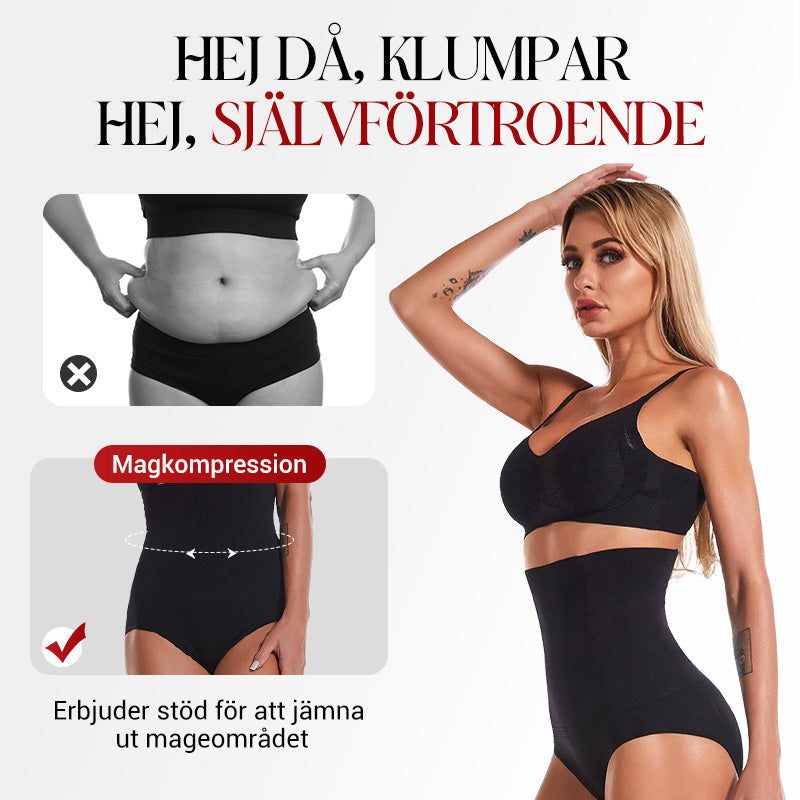 🎁 Köp 1 Få 1 Gratis 🎉 Höga Midjemodellerande "Magkontroll"-Bikinis