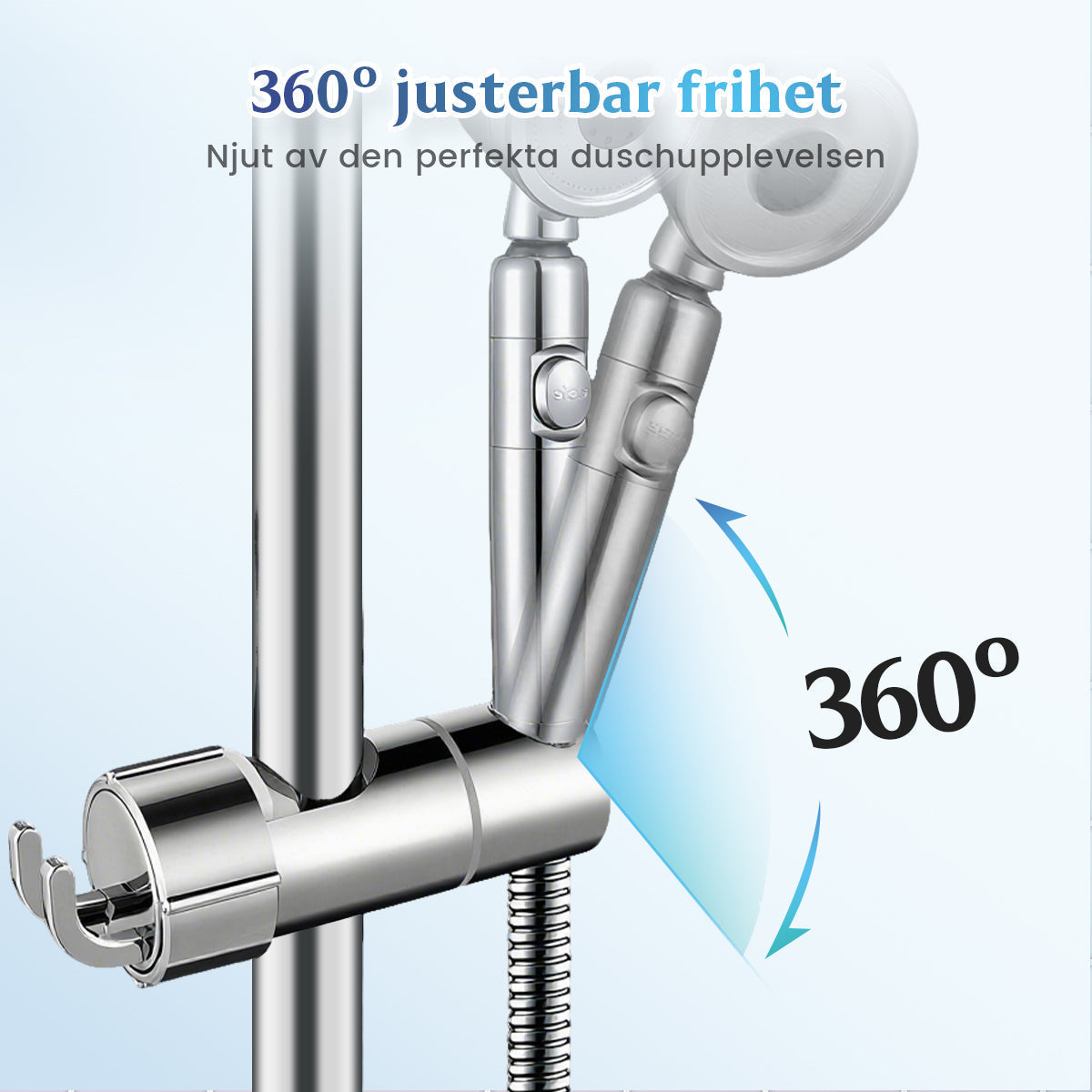 🔥Hot Sale！50% RABATT! 🔥Handduschhållare utan borrnin