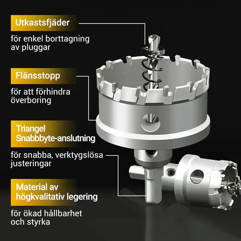 🔥 2025 ny begränsad tid 50% rabatt ✨ Hålöppnarset i rostfritt stål i metall, en måste-ha artefakt