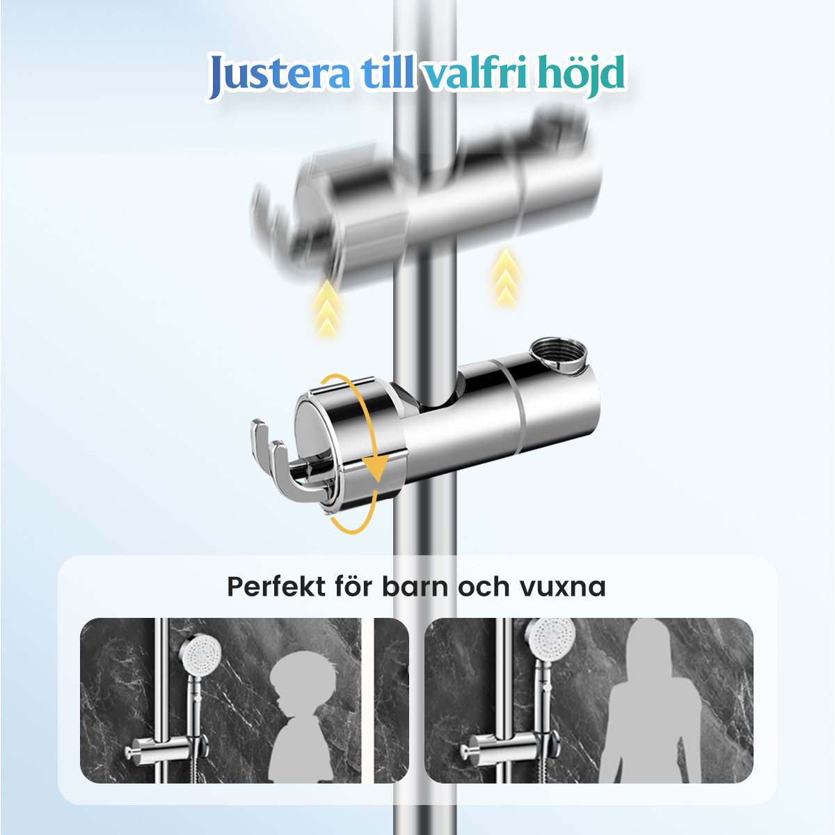 🔥Hot Sale！50% RABATT! 🔥Handduschhållare utan borrnin