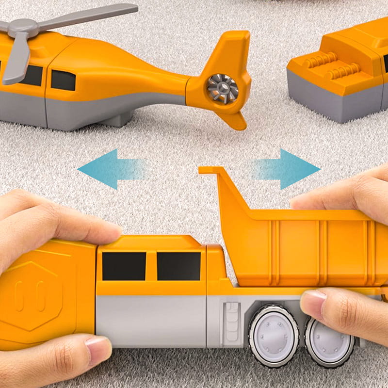 🧲 50% RABATT NU! ✨ Magnetisk Byggbil - Teknisk Leksak med 258 Delar för Unga Ingenjörer 8-12 År 🚗🔧