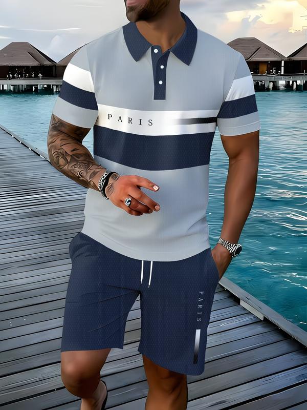 🌊 50 % RABATT – SISTA DAGEN! 2-delat herrset – T-shirt & rutiga shorts. Perfekt för lata dagar, promenader & utflykter. Snyggt & ledigt! 👕🩳☀️
