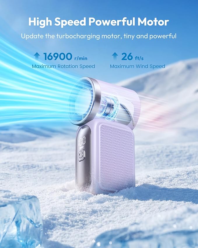 💨Tragbarer, langlebiger, handlicher Kleinventilator mit hoher Geschwindigkeit❄️