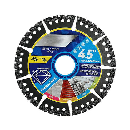 🔥50 % rabatt!💎 4,5" diamantsagblad for flere materialer – holdbar og pålitelig skjæring av fliser, stein og betong 🛠️⚙️