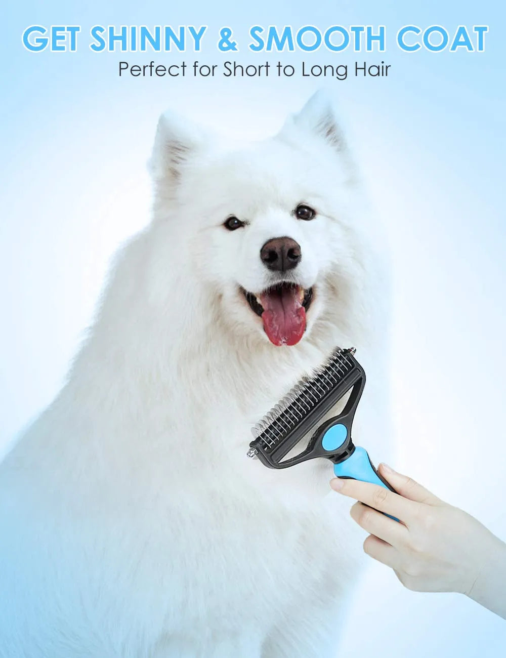 ⏰🔥Tidsbegränsat 50 % rabatt! 🐾 Professionella verktyg för borttagning av husdjurshår, lämpliga för hundar och katter – skonsamma men effektiva, skapar ett hårfritt hem ✨💖