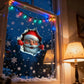 🎅50 % RABATT❄️Kreative juleklistremerker til veggen, enkle å sette opp og fjerne🎁🎄