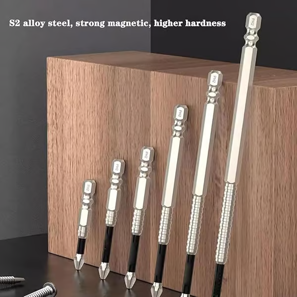 🛠️ 50% RABATT! 🔧 Högmagnetiskt Skruvmejselborrset – Rostfritt Stål, Universaluppsättning & Hållbar Förvaring för Alla DIY-projekt ⚙️
