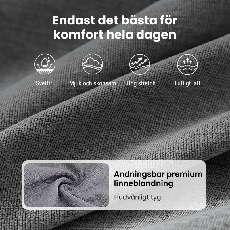 Herrhuvtröja och byxor i ledig passform – 2-delat set