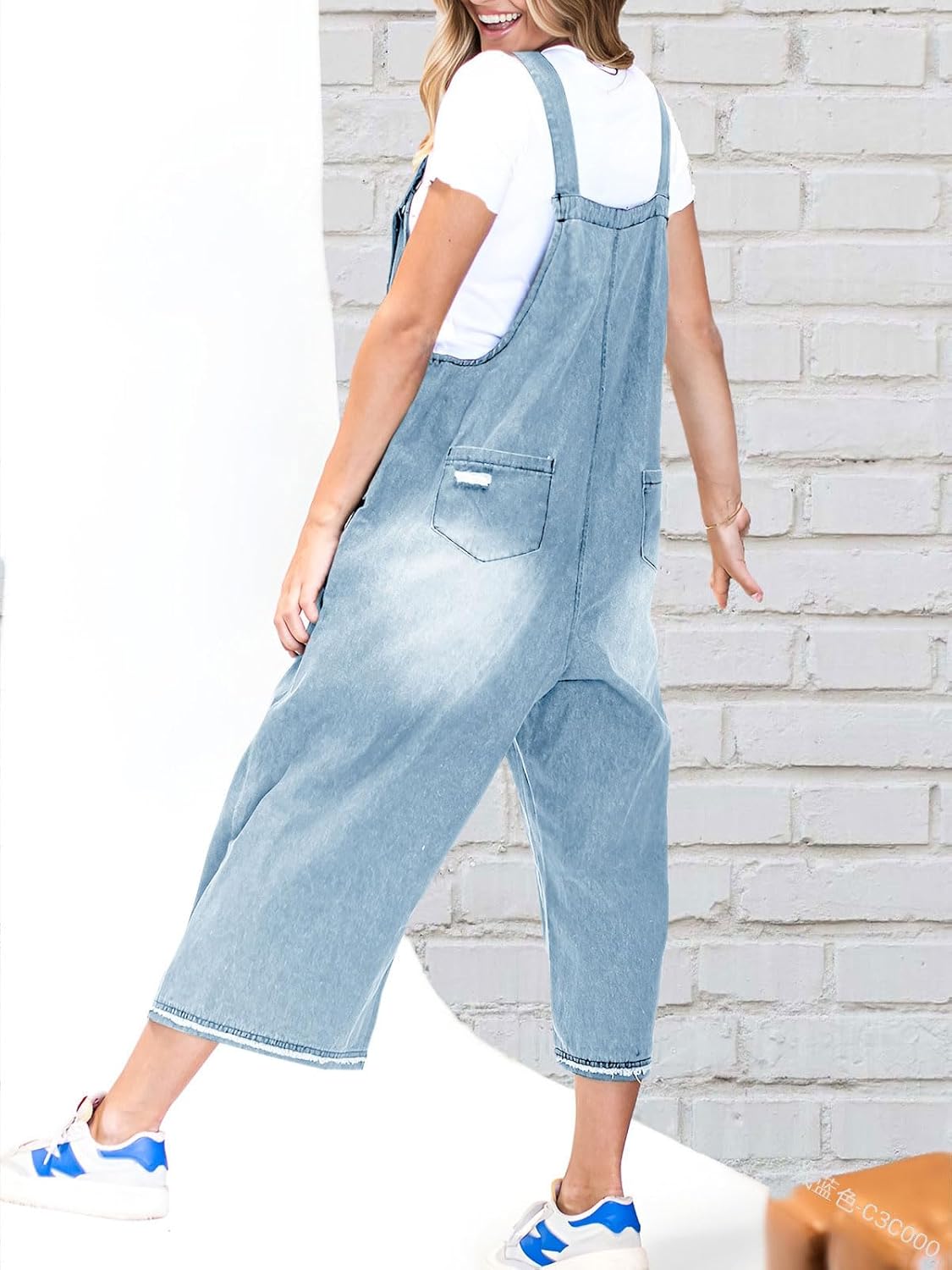 🌸Damjeans med knappar (begränsad upplaga)