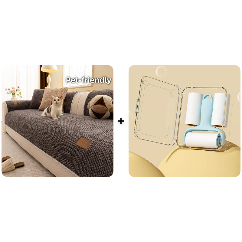 🛋️ Få 50 % rabatt nu! 💐 Tjockt, halkfritt, tvättbart sofföverdrag - Tillverkat av tjockt tyg, det passar perfekt och är lätt att sköta, vilket gör det till det perfekta valet för ditt vardagsrum. 🧺
