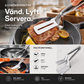 🛒🔥 KUN I EN BEGRENSET PERIODE: 50 % RABATT! Multifunksjonell kjøkkenpincett – Holdbar og sikker til grilling, steking og matlaging 🍳