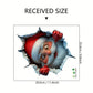 🎅50 % RABATT❄️Kreative juleklistremerker til veggen, enkle å sette opp og fjerne🎁🎄