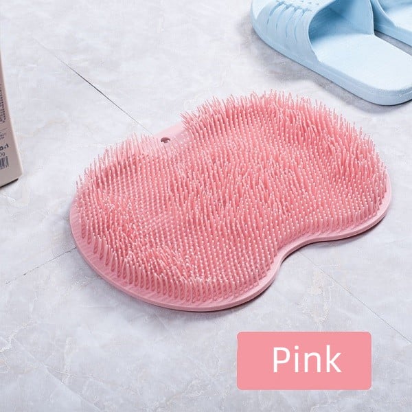 🚿 50 % RABATT NU! 🦶 Shower fot- och ryggskrubber massagedyna – 500 mjuka borst, sugpropp & multifunktionell – perfekt för helkroppsmassage 💆‍♀️