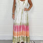 🔥Sommarrea – 50 % rabatt💝Tie-dye-maxiklänning för kvinnor – ärmlös strandklänning🌙