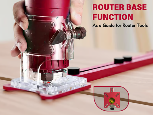 🔧 50% RABATT NU! 🛠️ 4-i-1 Router Fräsning Spår Bracke – Multifunktionell & Justerbar – Perfekt för Trä- & Metallbearbetning – Modulär Design ✨