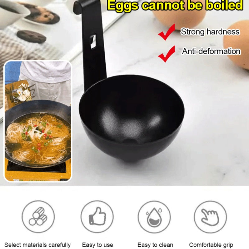 🍳🥚 2026 Hanging Ear Silicone Poached Egg Molds | Non-Stick Easy-Release for Perfect Eggs Every Time | Dishwasher-Safe & BPA-Free