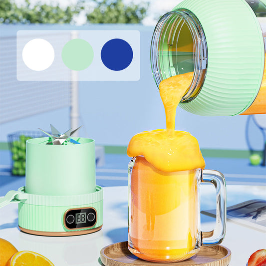 😍2025 Nytt🍉🍇Multifunktionell bärbar juicermugg med digital display