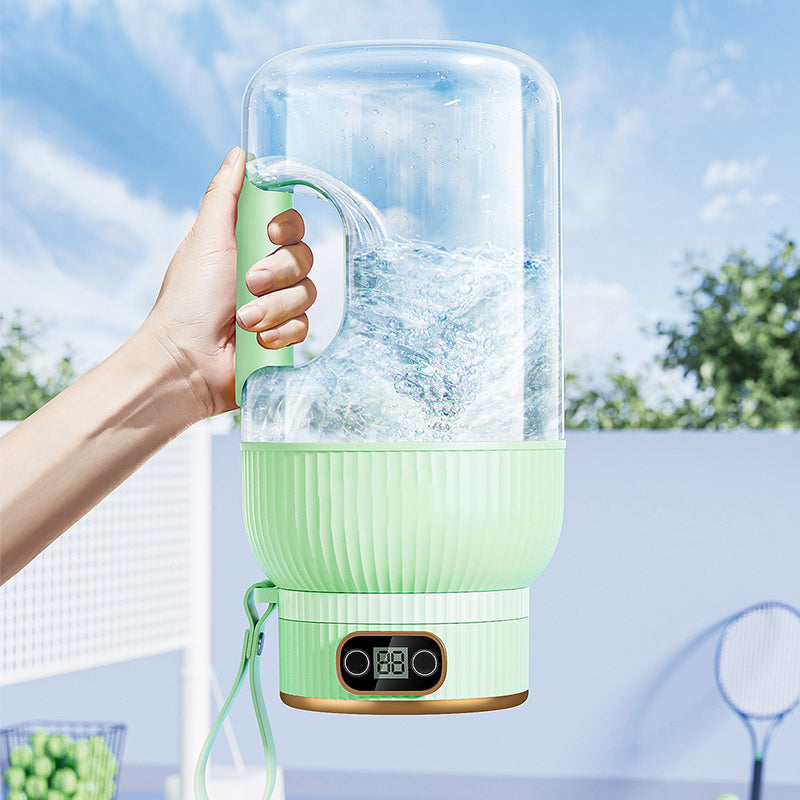 😍2025 Nytt🍉🍇Multifunktionell bärbar juicermugg med digital display