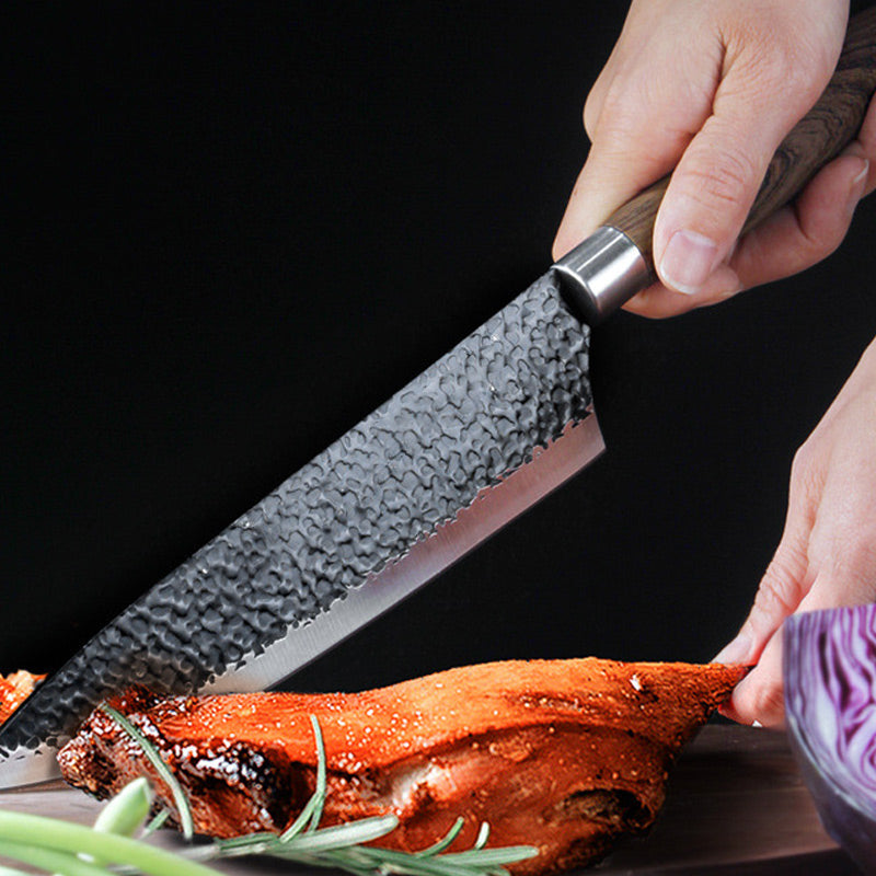 【📦 Limiterad 50 % rabatt】🔪🔥 Professionellt köksknivset i rostfritt stål – 6 delar, vass & hållbar