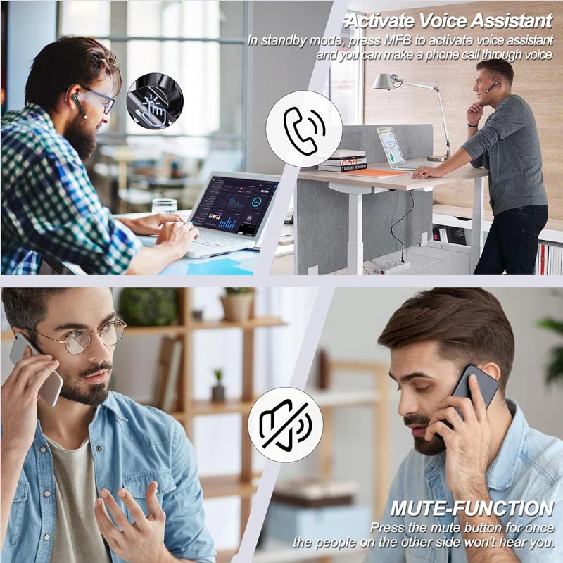 ✨2025 nytt trådlöst Bluetooth-headset