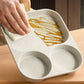 🍳 TILBUD -50 % ✨ Stekepanne med 3 rom og non-stick-belegg — lag 3 retter samtidig uten at de blandes sammen 🔥