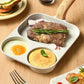 🍳 TILBUD -50 % ✨ Stekepanne med 3 rom og non-stick-belegg — lag 3 retter samtidig uten at de blandes sammen 🔥