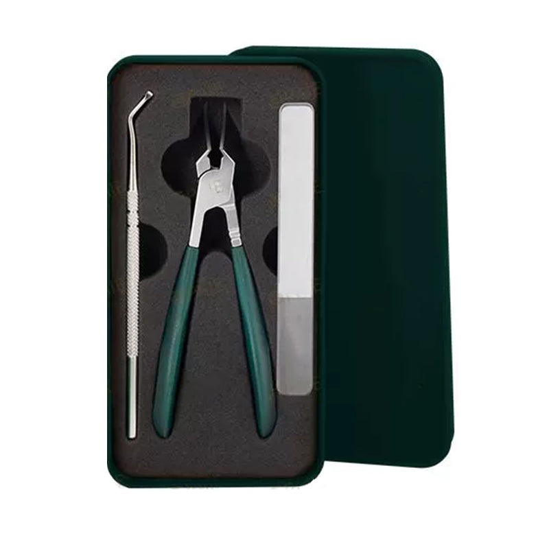 💅❄️ "SLUT PÅ NAGELKATASTROFER! ✂️🛡️ Anti-slack 3-delars set med ergonomiskt grepp – Designad för svenska vinterfingrar" 🌨️🧤