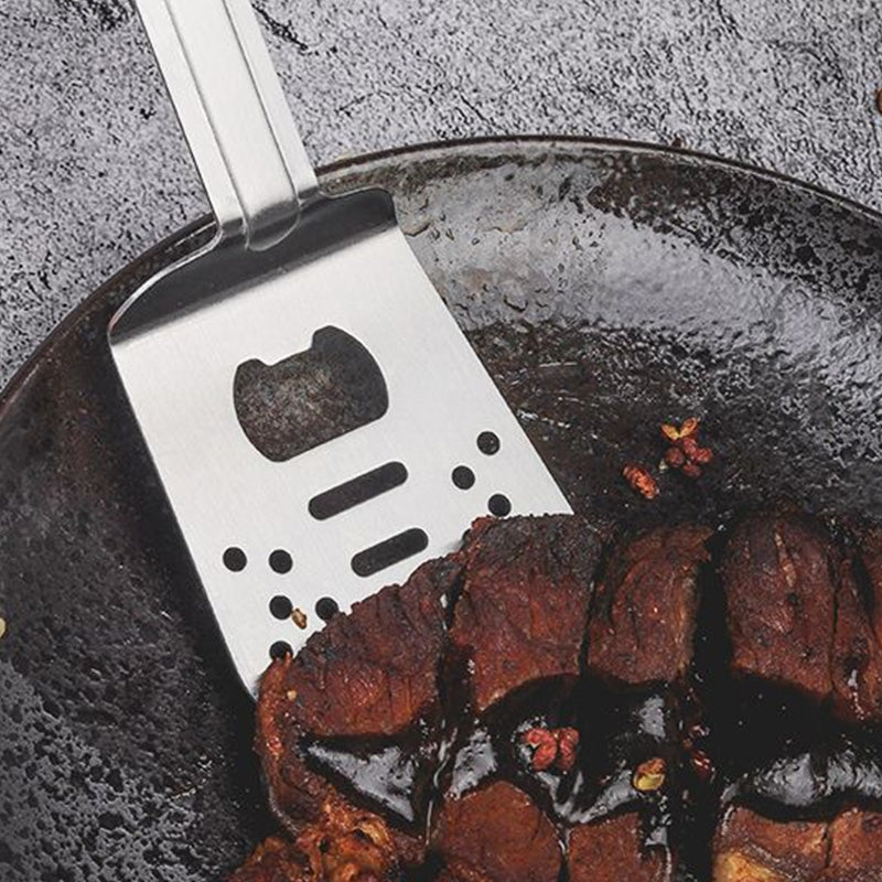 🔥Hot sale 🥓3-i-1 Camping BBQ Grillredskap Hem Gaffel Spatel Clip