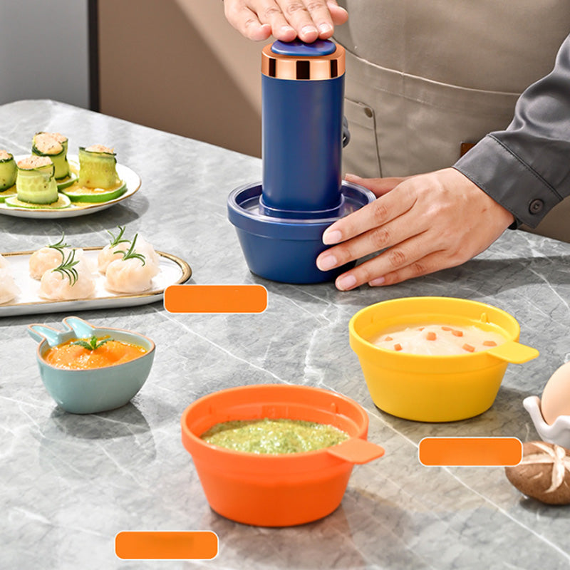 Multifunctional Electric Meat Grinder with 3 Bowls