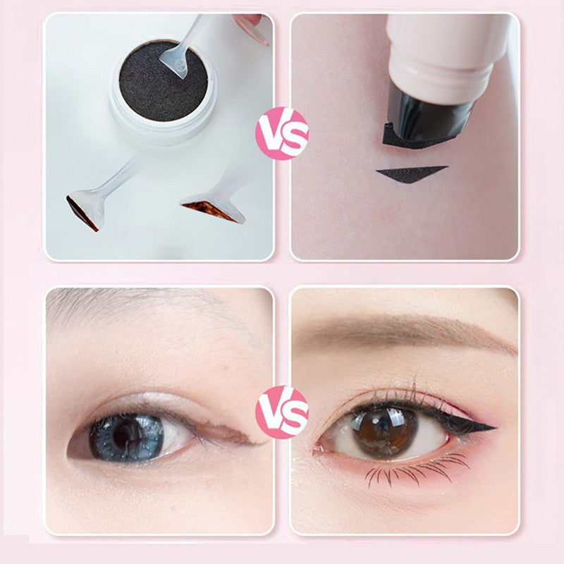 🎉Köp 2 få 1 gratis 🎉Integrerad roterande eyeliner-stämpelpenna