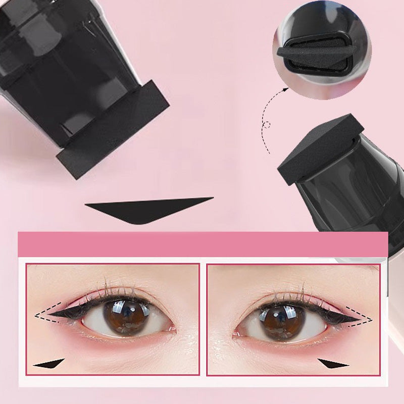 🎉Köp 2 få 1 gratis 🎉Integrerad roterande eyeliner-stämpelpenna