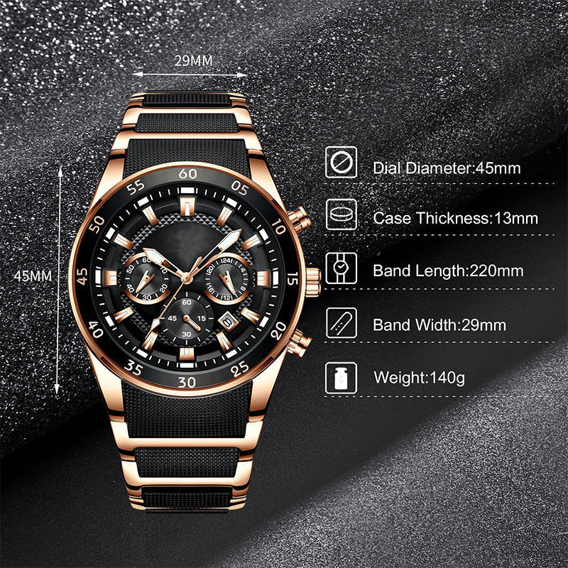⌚ HERRWATERPROOF KVARTSUr - DIN ÄVENTYRSKOMPIS! 🌊