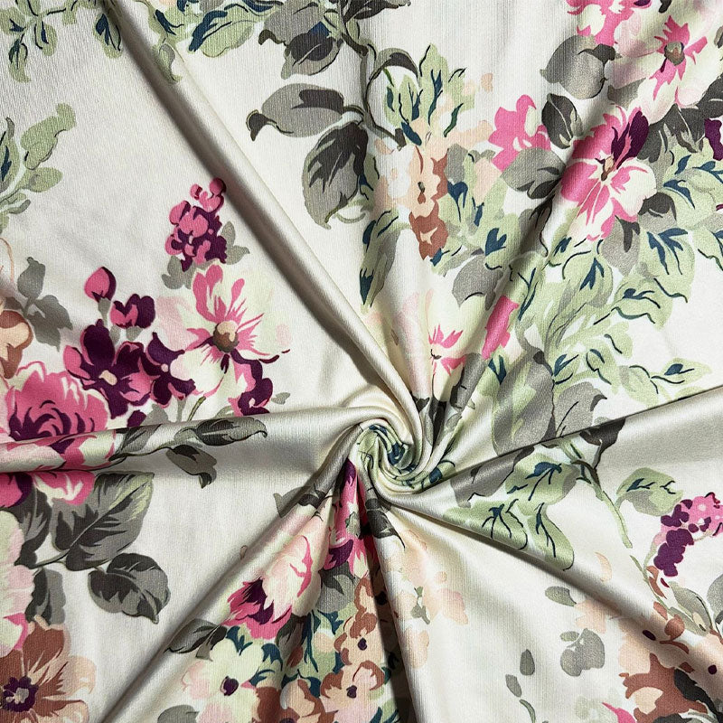 【S-2XL】🎀Eleganta damklänningar med rund halsringning och blommönster