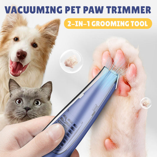 🔥2025 Hot Rea Begränsad 50 % rabatt🔥2 i 1 Pet Grooming Clipper med dammsugare