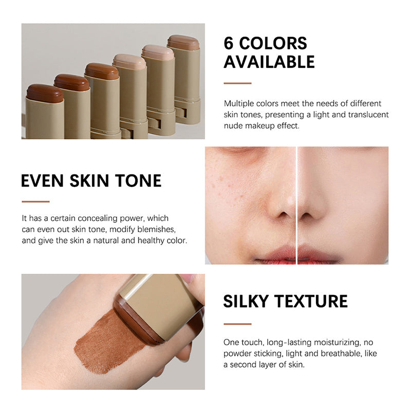 ⏰2025 ny begränsad tid halva priset rabatt🥰 Moisturizing Brightening Essence Foundation Stick✨