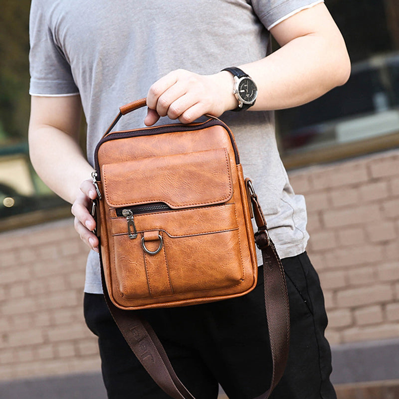 💼 50% RABATT NU! 👜 Herr Business Casual Stort Kapacitet Väska – Hållbar Nylon & Laptop Fack – Organiserade Fickor för Arbete & Resor 🚀
