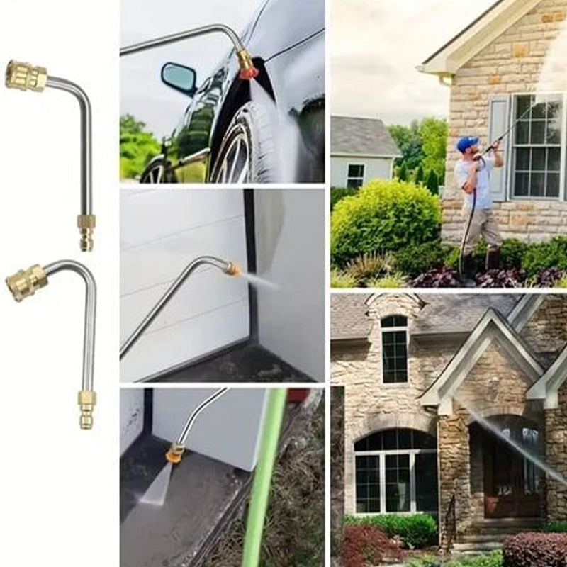 🏡【PROFFS-TVÄTT】4000 PSI Teleskopisk Högtrycksstav ✨ 3-i-1 Rengöring för Hela Huset – Utan Stege!